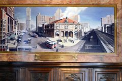 17-4 New York Herald In Herald Square Mural In Dewitt Wallace Periodical Room New York City Public Library Main Branch